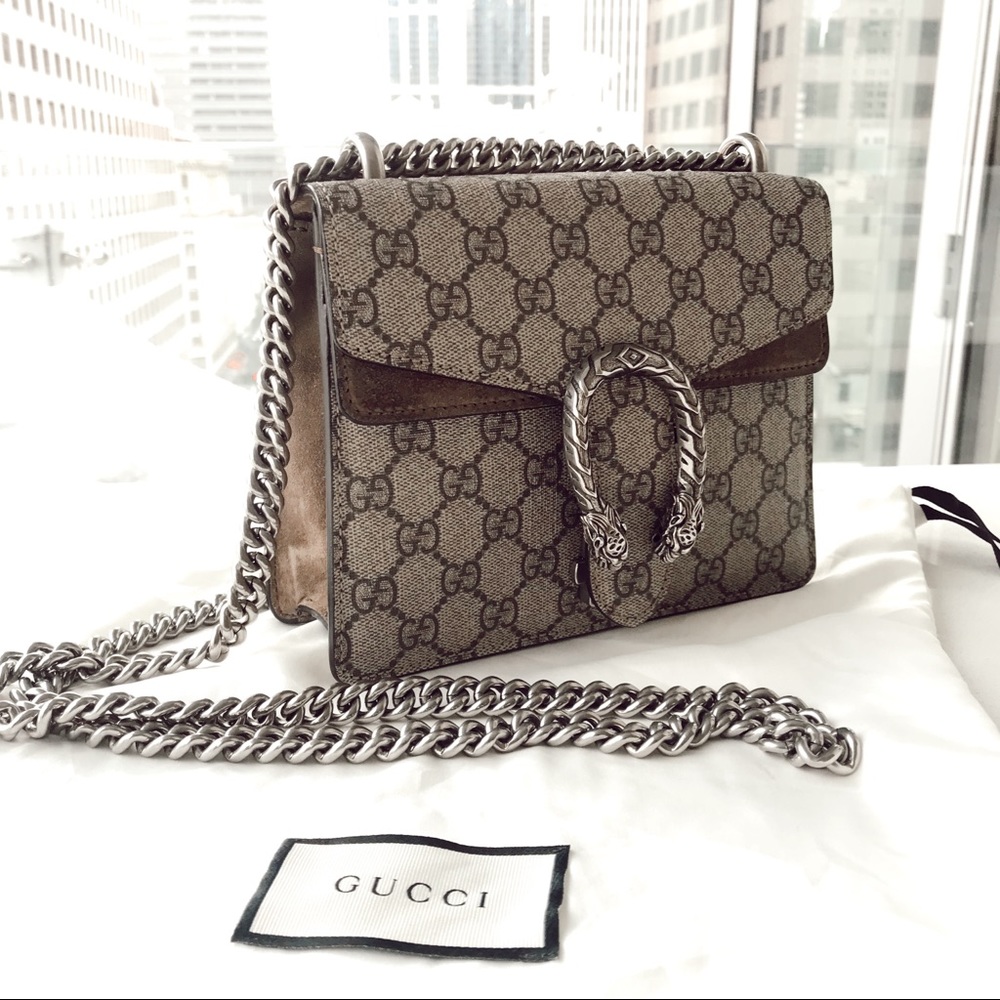 Gucci GG supreme Mini Dionysus shoulder bag
